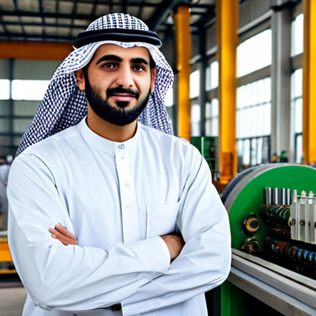 **
"A highly detailed photograph of an Arab engineer, fully clothed in professional attire, standing in a modern factory setting with complex machinery in the background, safe for work, appropriate content, perfect anatomy, natural proportions, professional, modest, family-friendly."
**