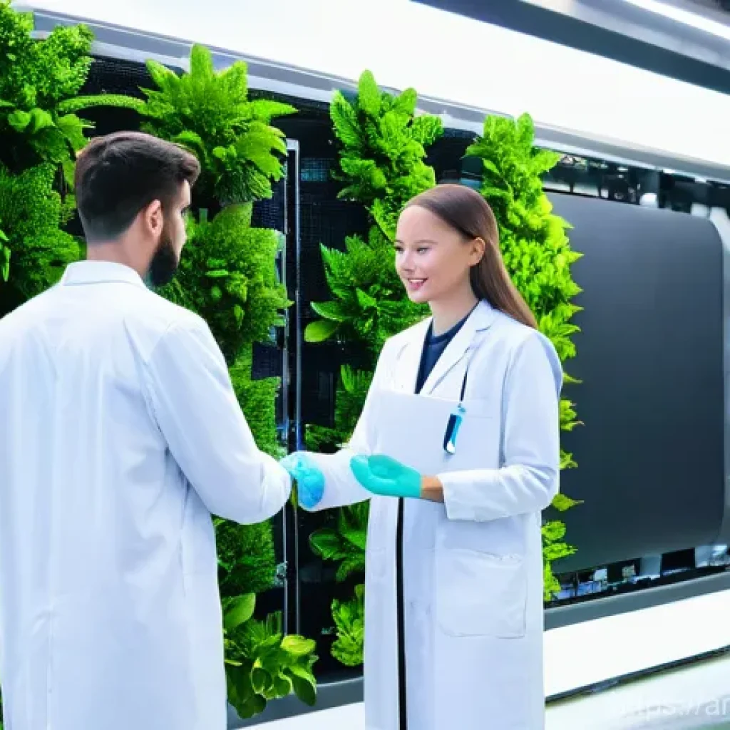 금속표면처리 산업 전망 - **Prompt:** A state-of-the-art, eco-friendly metal surface treatment facility bathed in soft, natura...